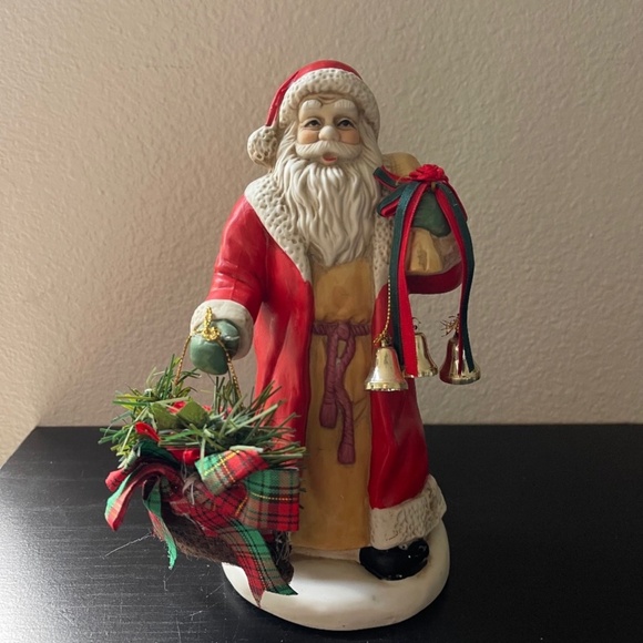 Other - Ben Franklin Store Painted Porcelain Santa Claus Figurine